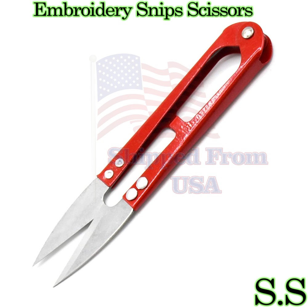 3 Mini Scissors Handheld Snips Sewing Embroidery Thread Wire Trimmer Cutter Tool