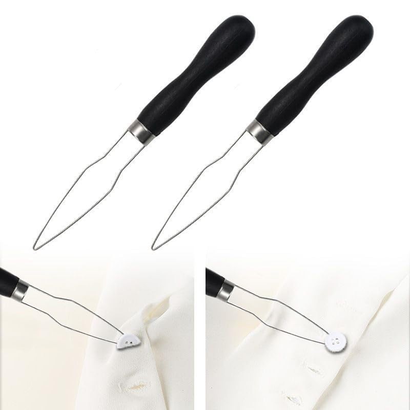 Button Assist Device Helper Tool - Stainless Steel Button Fastener Tools