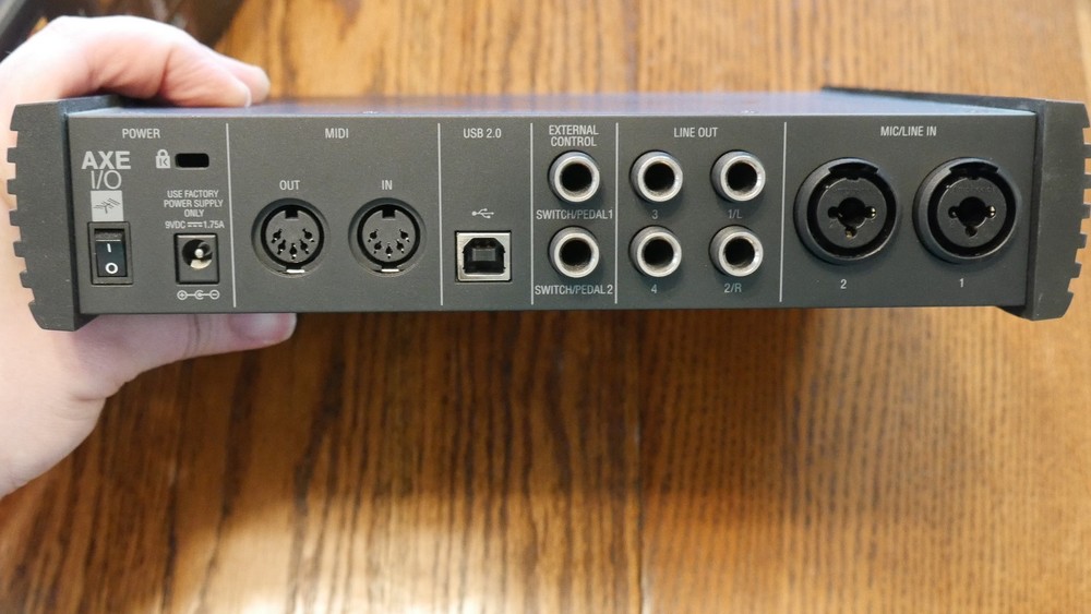 IK Multimedia AXE I/O USB Guitar Audio Interface