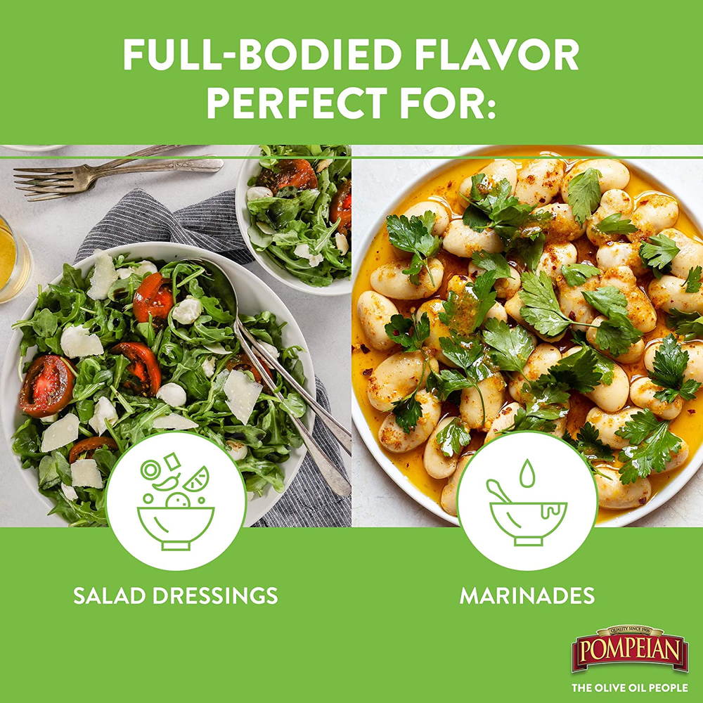 Robust Extra Virgin Olive Oil, First Cold Pressed, Full-Bodied Flavor, Perfec...