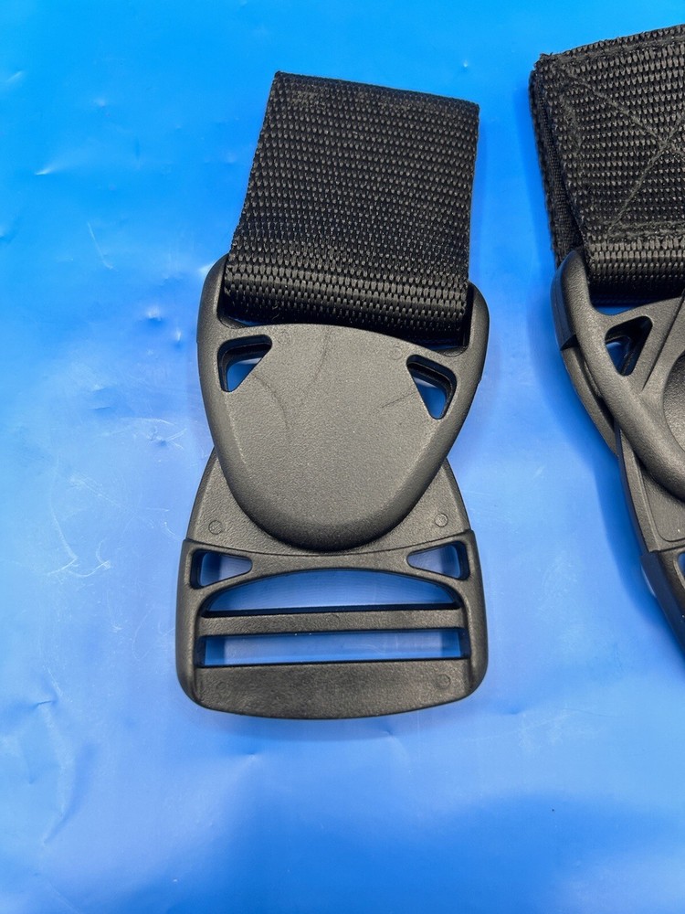 BLACKHAWK Serpa CQC Holster drop leg Belt Clips - Black Hook & Loop Replacement