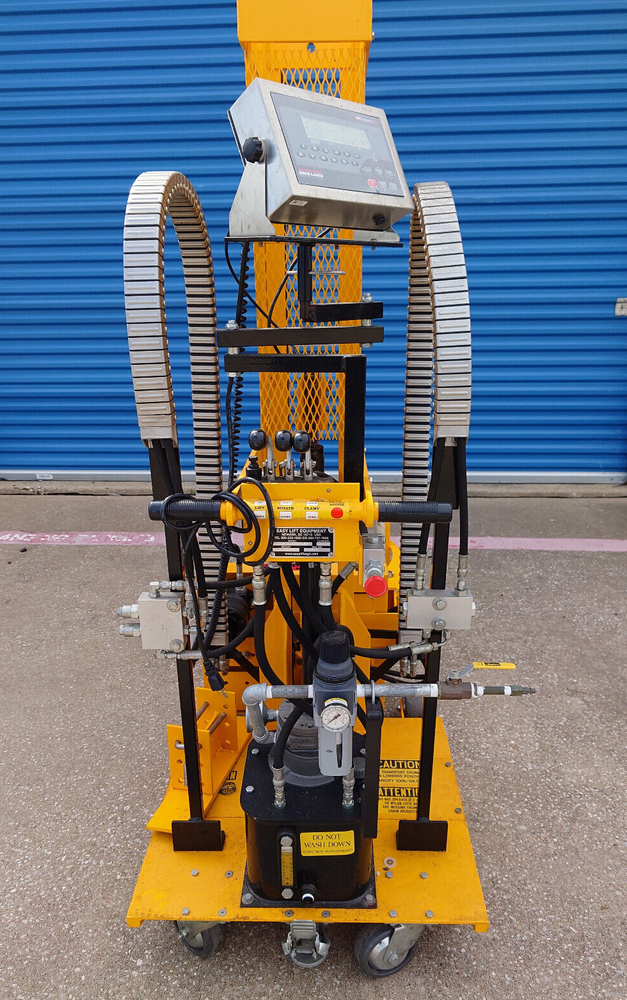 EASY LIFT ELDR30048CCRA-S DRUM DUMPER ROLL MANIPULATOR with RICE SCALE