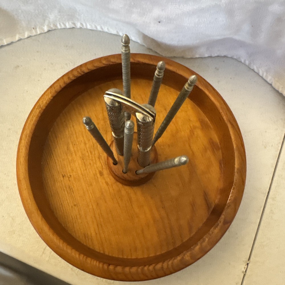 VNT nutcracker bowl set Handmade 1950