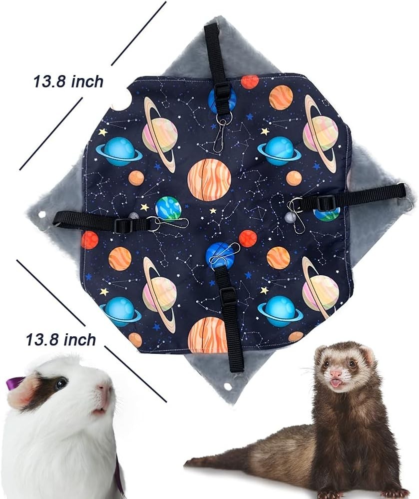 Galaxy Black Ferret Hammock Tent & Tunnel Set - Adjustable & Durable