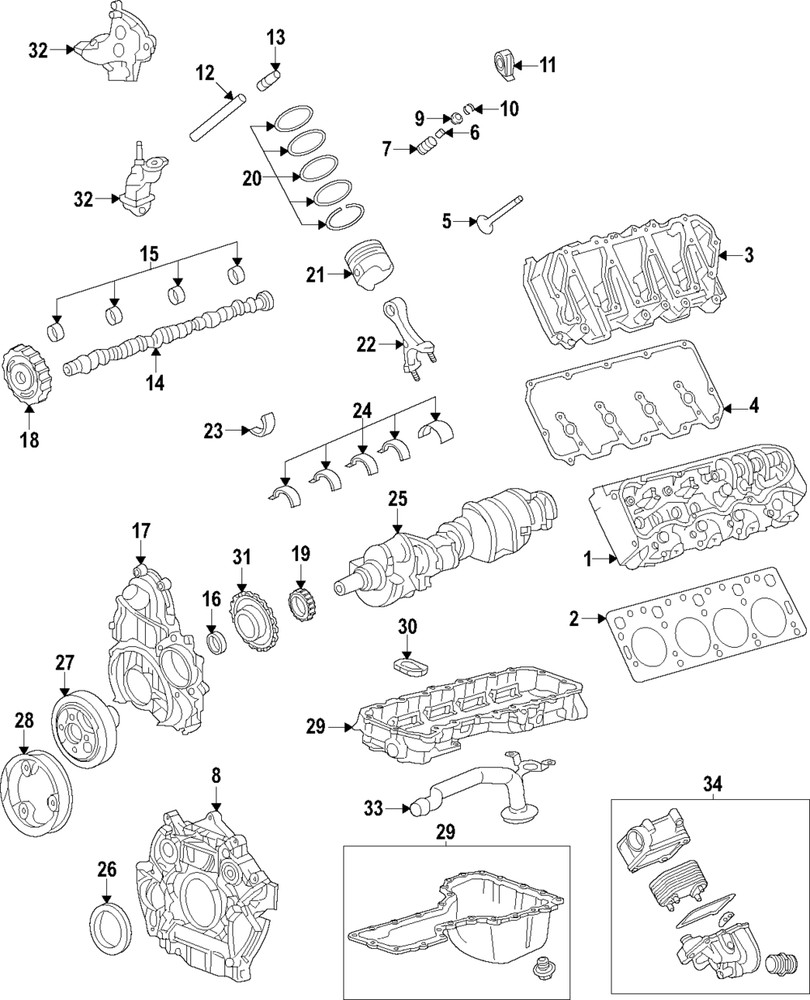 Genuine GM Valve Keeper 12636193