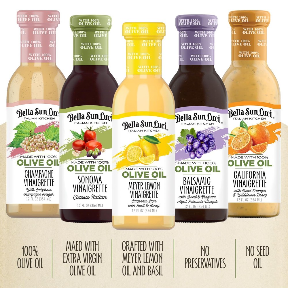 Bella Sun Luci California Vinaigrette 3 Pack