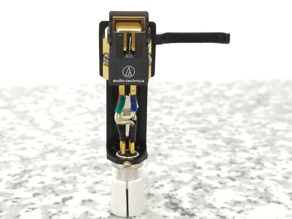 Audio-Technica AT-150E Cartridge With SAEC ULS-2X Headshell From Japan