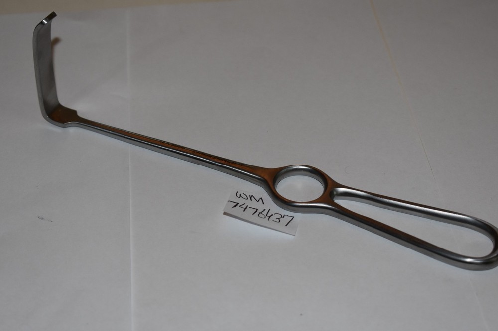 OBWEGESER RETRACTOR CURVED TIP DOWN (12 MM X 55 MM )------9"