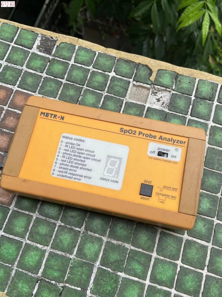 Metron SpO2 Probe Analyzer W/O Probe and Power Supply