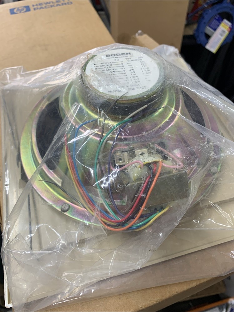 Bogen S86T725 Speaker And Grille See Pics