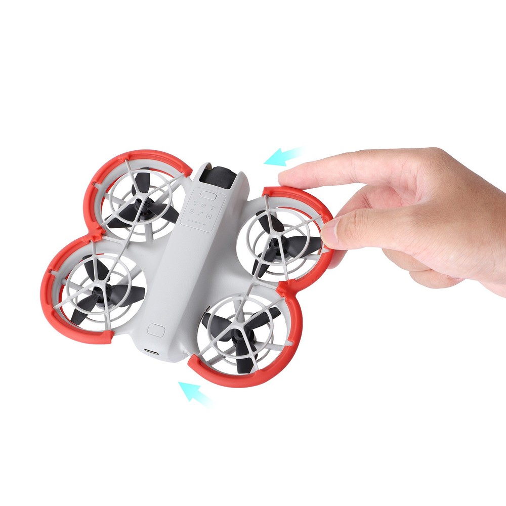 2Pcs Red Propeller Guard Anti-Collision Protector For DJI NEO Drone Accessories-