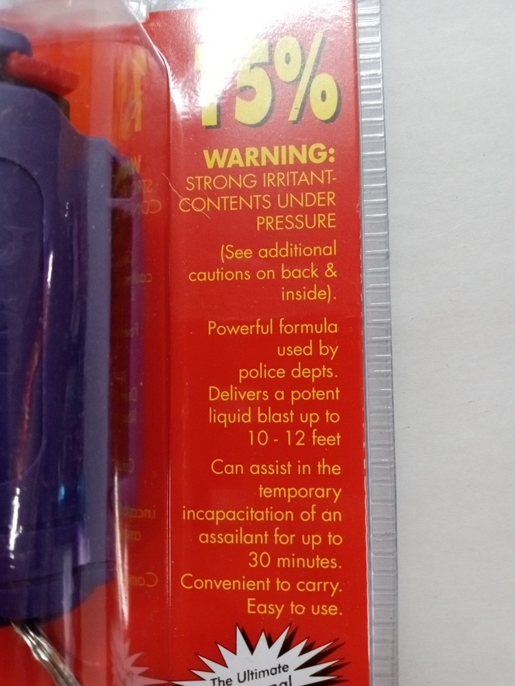 Neutralizer Red Pepper Spray (Purple)