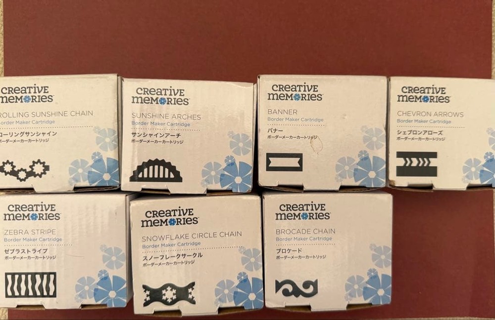 Creative Memories Border Maker Cartridge Set