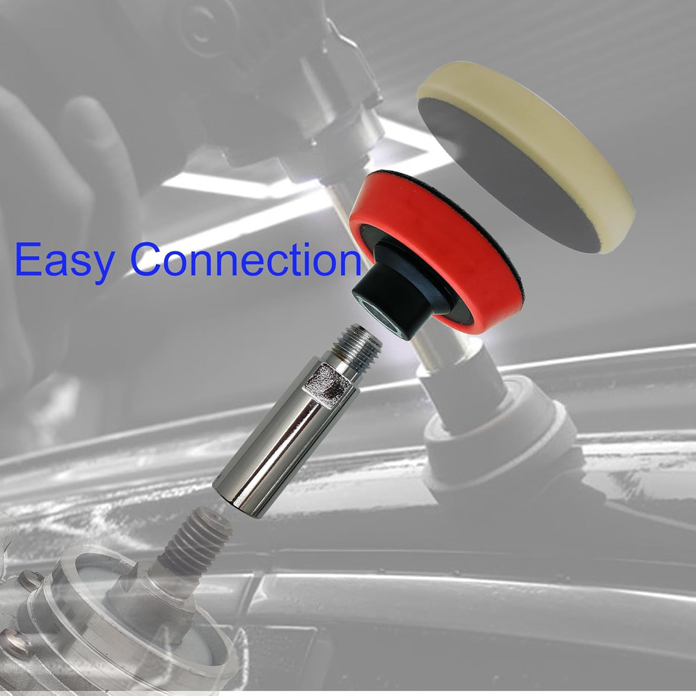 5/8"-11 Thread Angle Grinder Extension Shaft Buffer Backing Plate,3" 4" & 5.5...