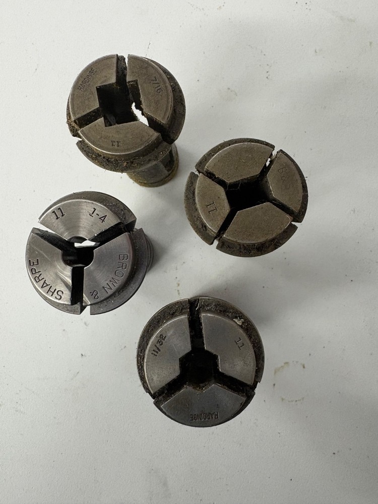 Hardinge and Brown & Sharpe collet #11