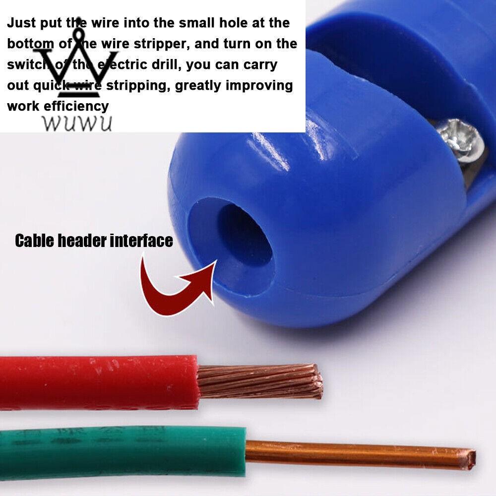 Electric Wire Peeling Machine Drill Wire Stripper Fast Wire Stripping Tool