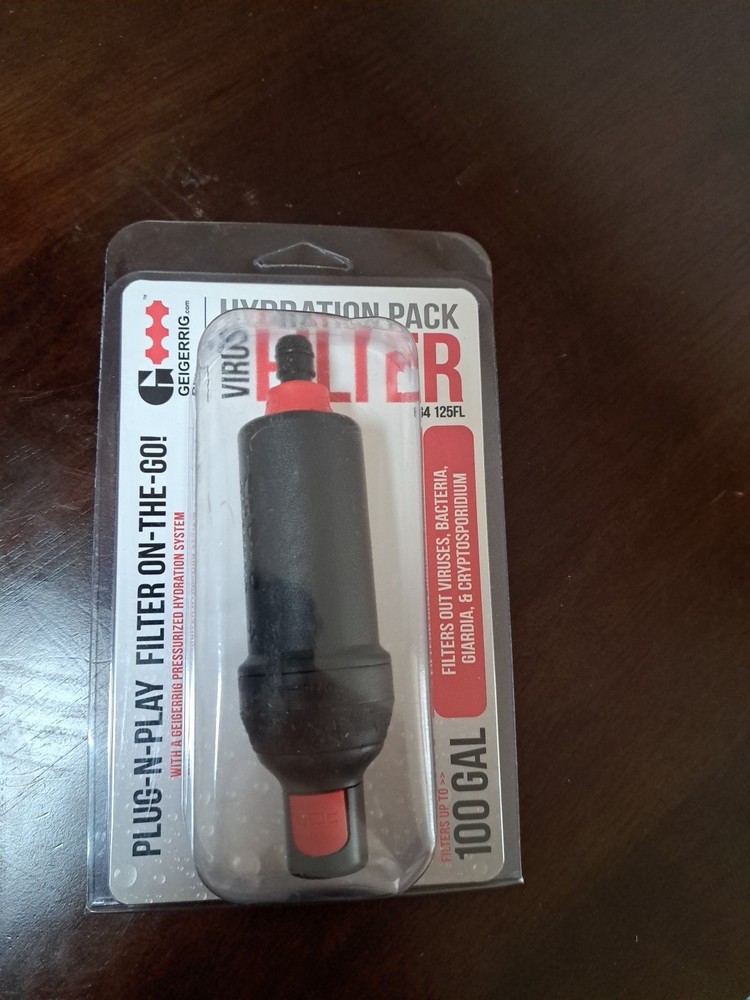 Geigerring Hydration Pack Virus Filter 100 Gal