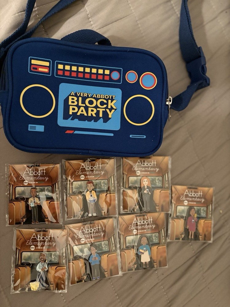 Abbott Elementary SDCC 2025 Belt Bag Boom Box Comic Con Collectible