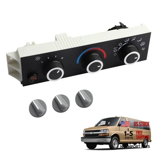 Front HVAC Climate Control Module Compatible with 2008-2014 Express 599-294