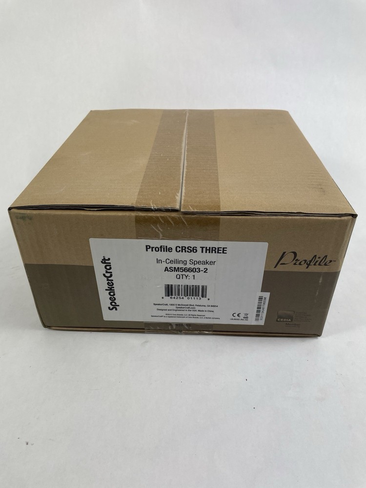 SpeakerCraft PROFILE CRS6 Three 6" In-Ceiling ASM56603-2
