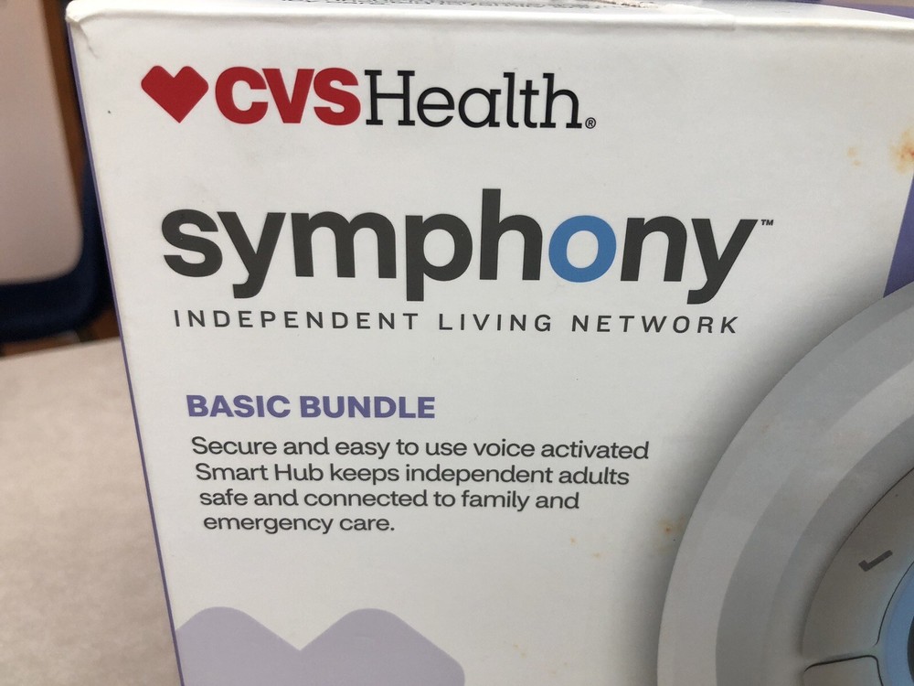 Symphony Independent Living Network Basic Bundle Smart Hub Care Button New