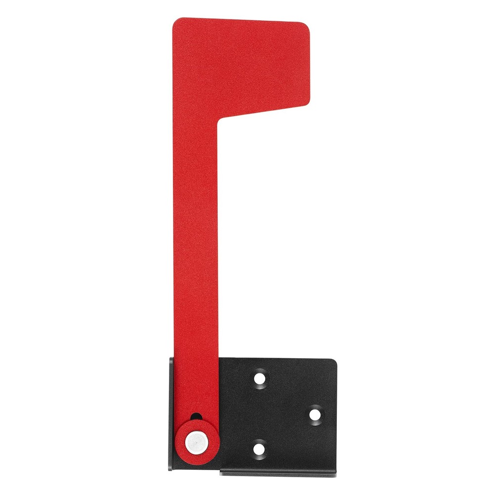 Durable Mailbox Flag Kit, Steel Construction, Multiple Installation Methods, Red