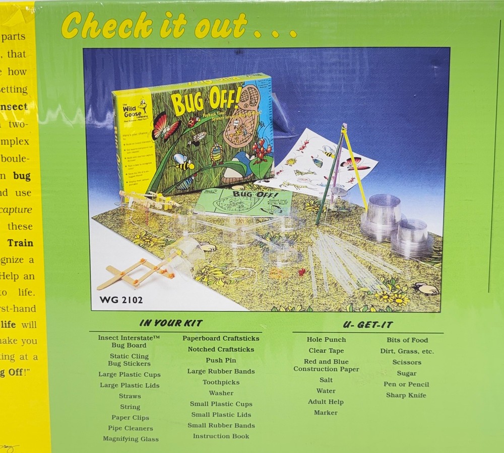 Wild Goose Company Bug Off Science Kit