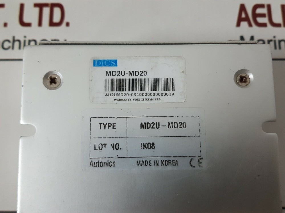 Autonics MD2U-MD20 Step Motor Driver 24-35 VDC