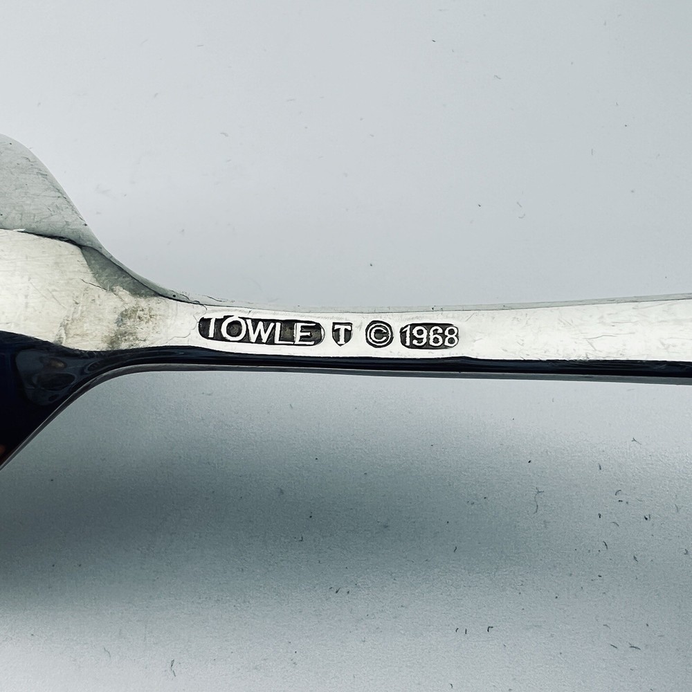 Towle Segovia Tablespoon Serving Spoon Silver Plate Flatware 1968