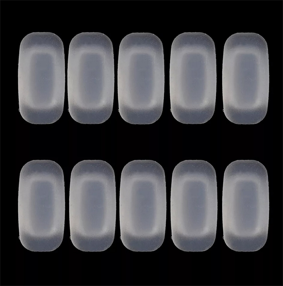 Eyeglass Nose Pads , 2 Pairs Nose Pieces Replacement Square Rectangle Push US