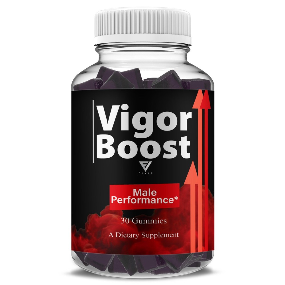 Vigor Boost Performance Gummies, VigorBoost Premium Gummy (30 Gummies)