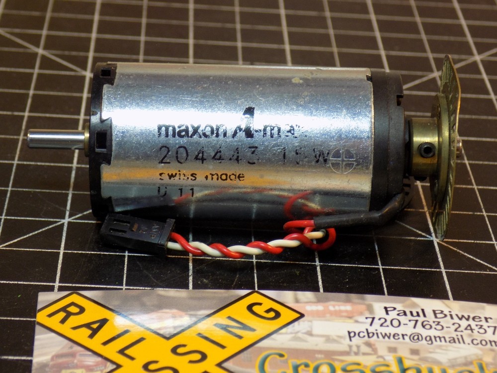 Maxon A-Max 15amp DC Motor 20443 TESTED (030405)