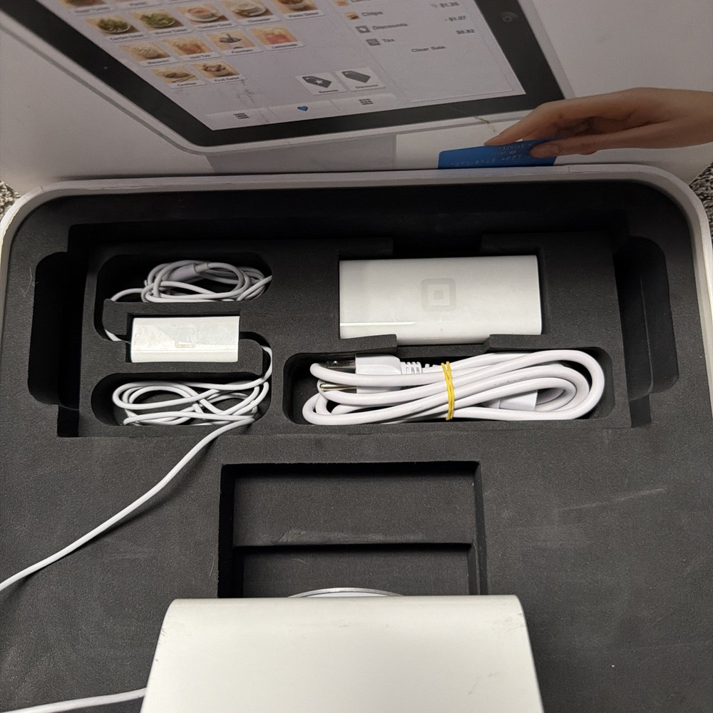 Square Stand POS System w/ Power Adapter, Tested