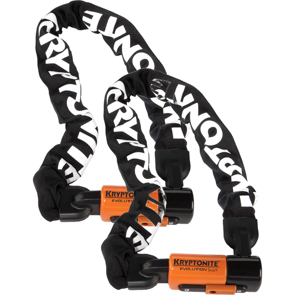 Kryptonite 1090 Evolution Series 4 Chain Lock Bundle Heavy-Duty 10mm Steel