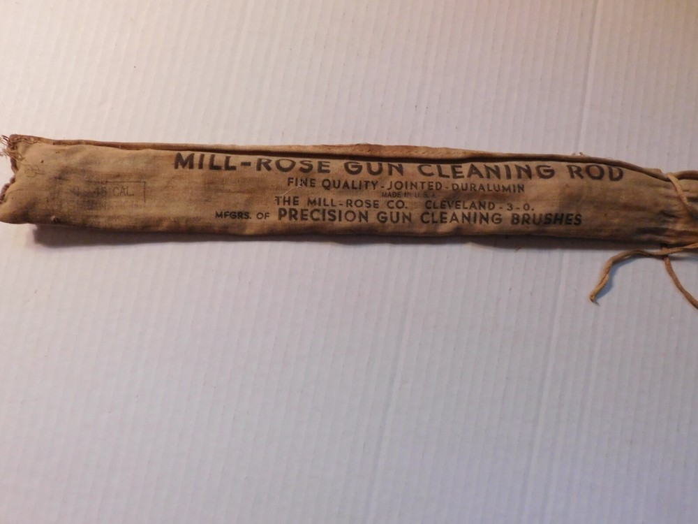 VINTAGE MILL ROSE GUN CLEANING ROD