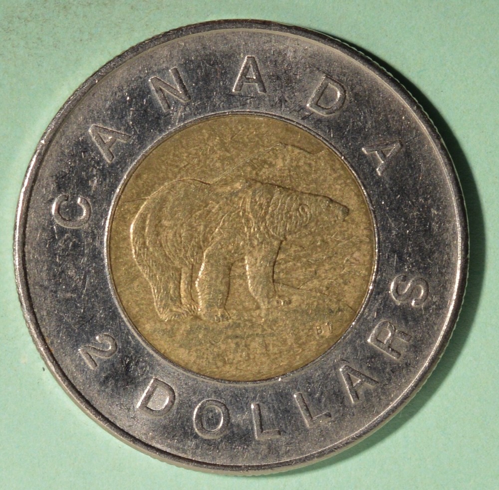2006 - Canada Toonie $2 Dollar (LOGO) - Inv# A-374 🇨🇦🇨🇦
