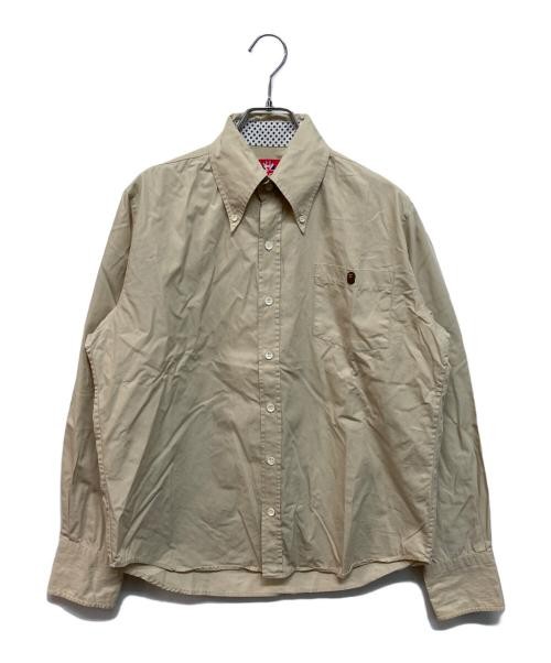 A BATHING APE                    Button-down shirt beige