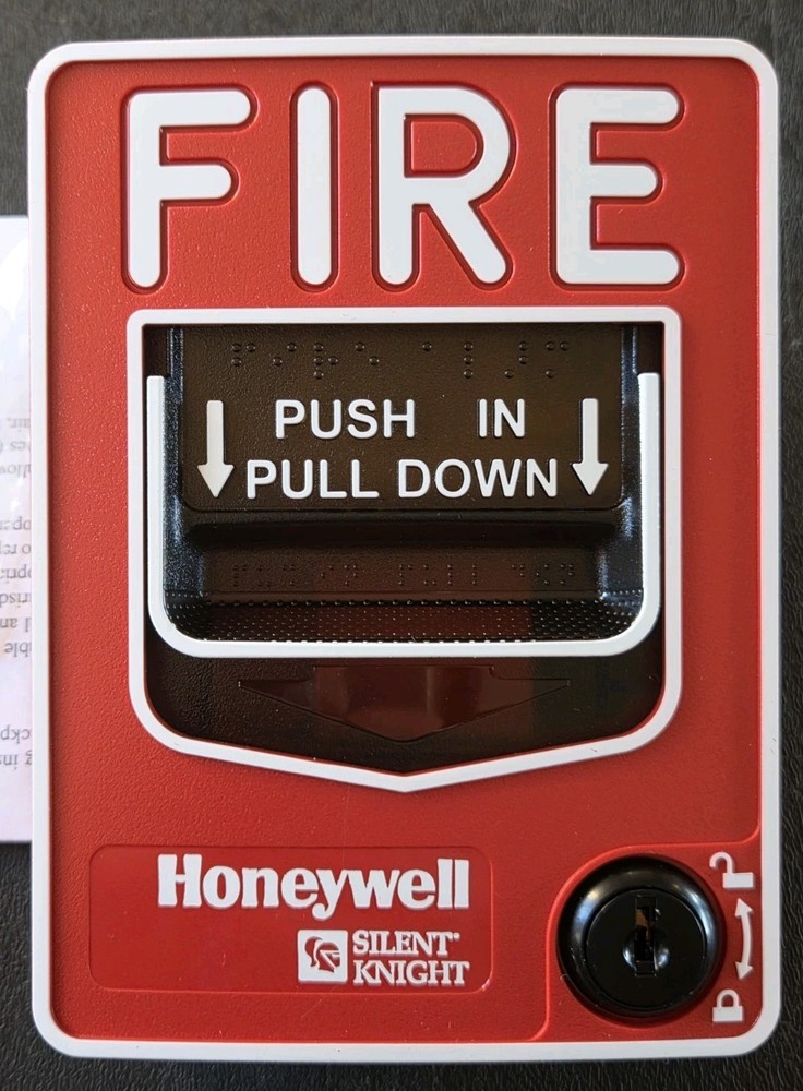 SILENT KNIGHT SK-PULL-DA ADDRESSABLE DUAL ACTION PULL STATION - NEW - 4 AVAIL.