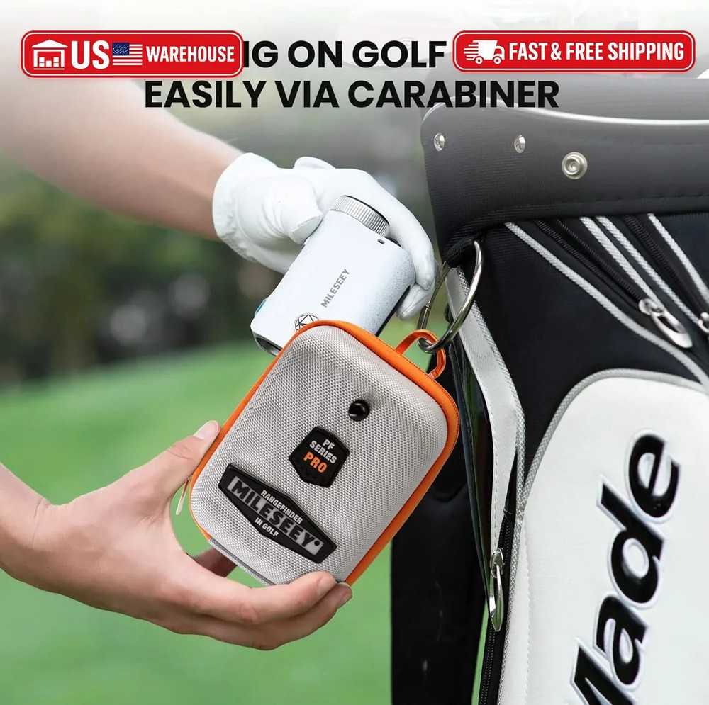 MiLESEEY Golf Rangefinder Hard Shell Case - Universal Range Finder Case Box - EV