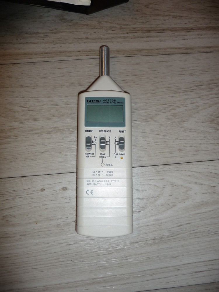 Extech Instruments 407736 Digital Sound Level Meter