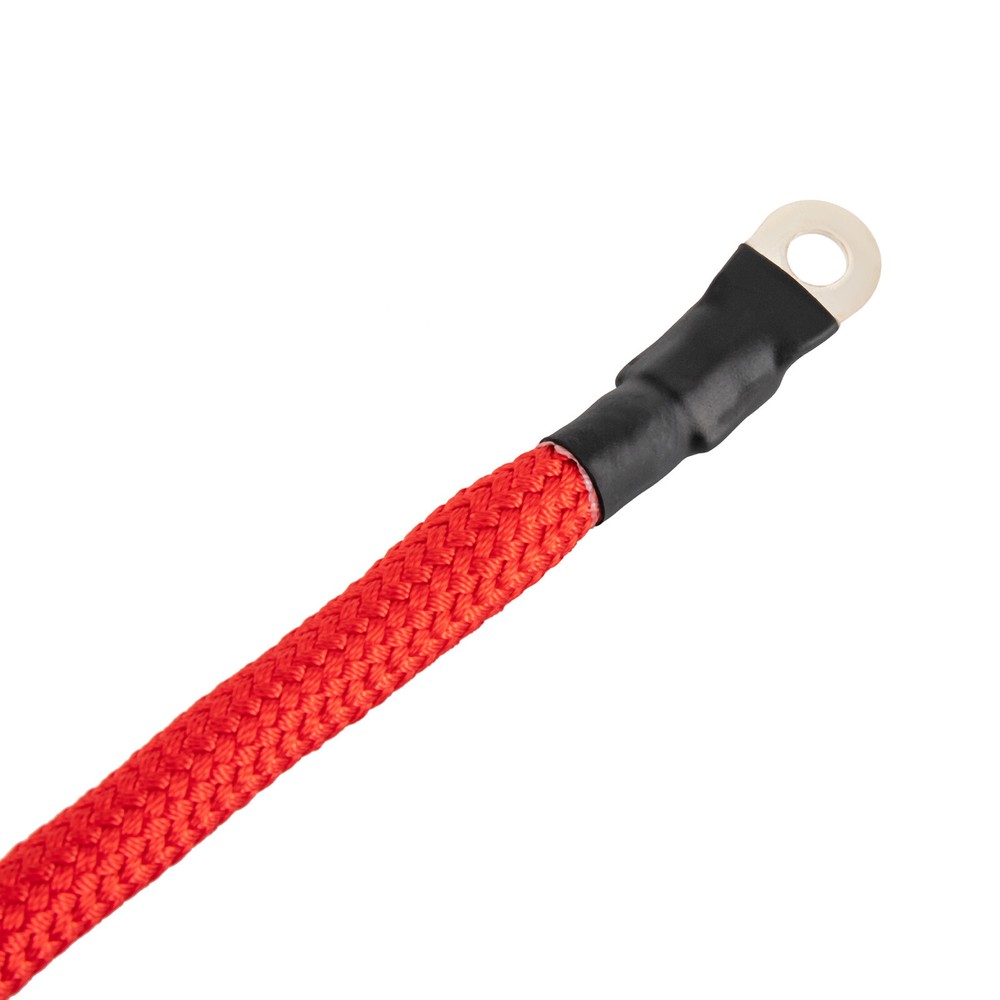 Durable Synthetic Winch Rope with Hook - 23809 lbs Breaking Strength