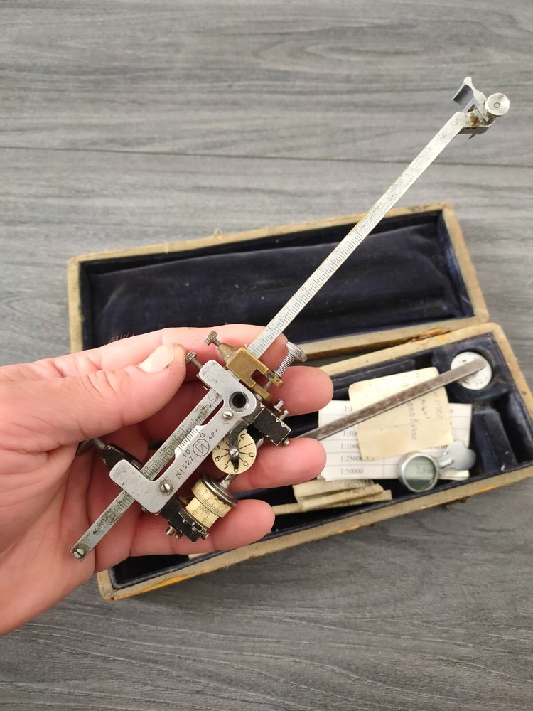 Original Old Vintage Antique Planometer USSR + Original Box