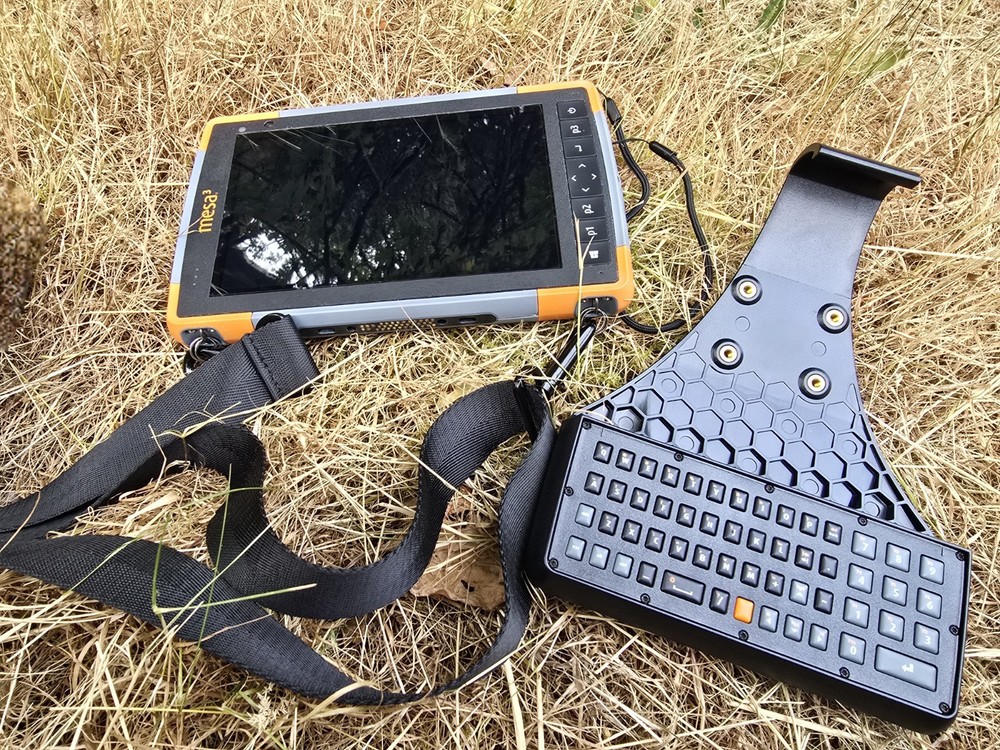 Mesa 3 Rugged Field Computer from Juniper Systems (Keyboard Attachment Optional)