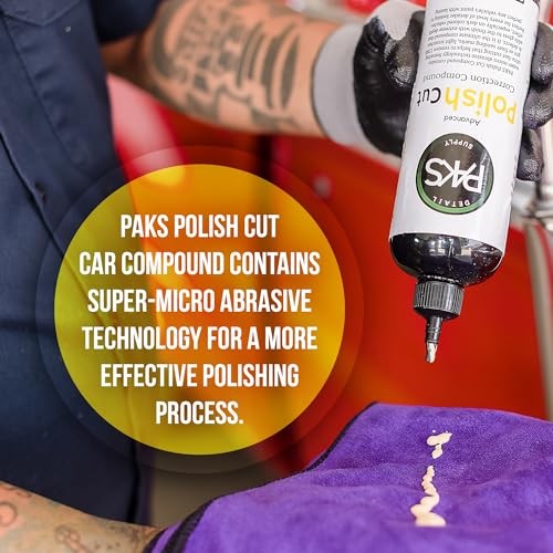 Paks Polish Cut Car Compound, Advance Cutting Compound and Rubbing Compound