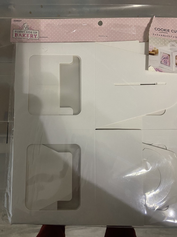 Cookie Cube Box 5x5x4.5