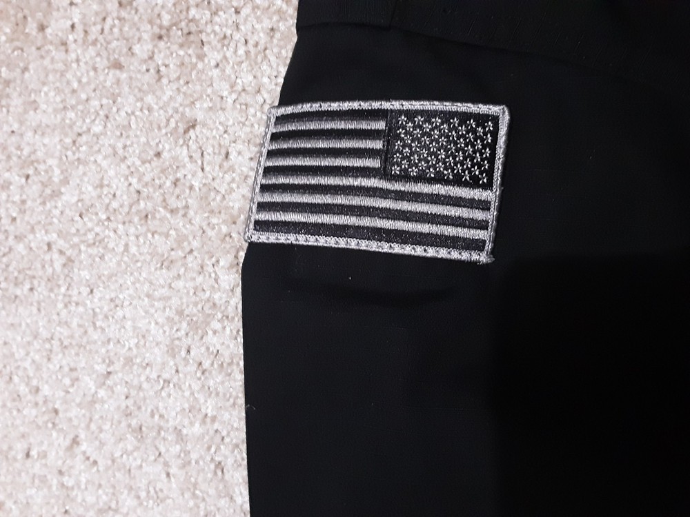 Galls Black BDU 4 Pocket Jacket - Poly/Cotton Large Regular