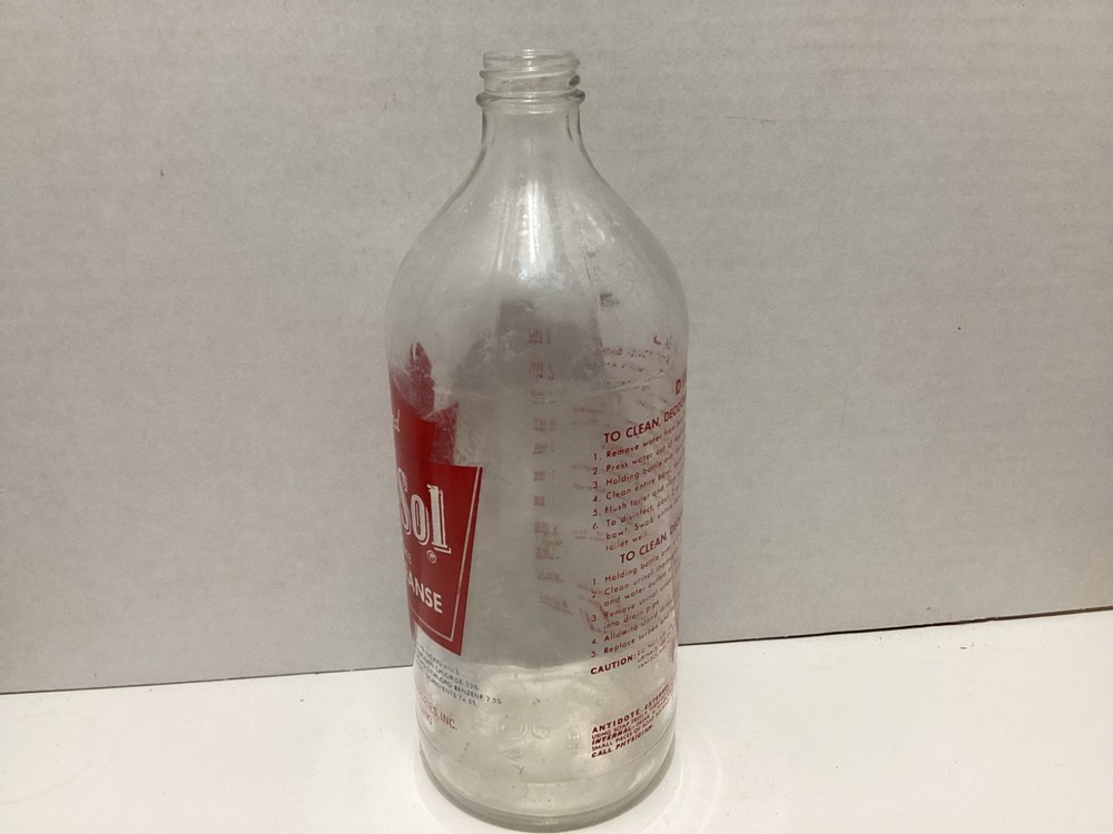 Vintage Vani-Sol Bowl Cleanse 24oz Bottle