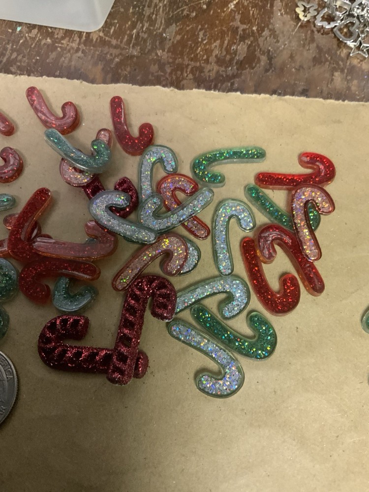 Crafts Candy Cane Embellishments