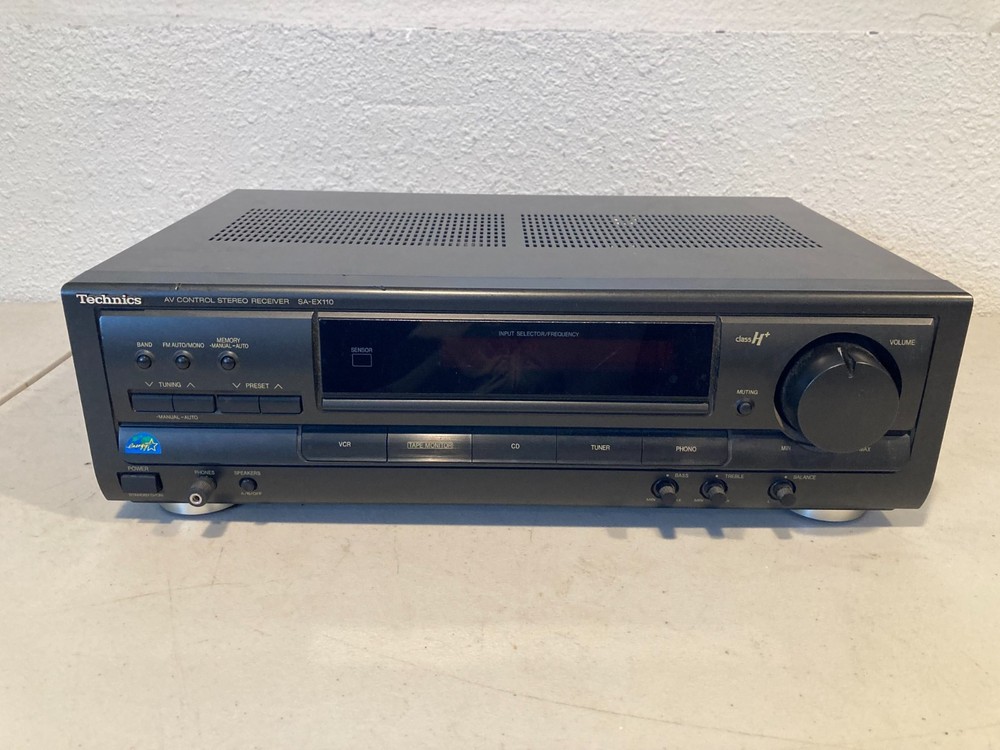 Technics SA-EX110 Stereo AV Receiver Integrated Amplifier 80 Wpc