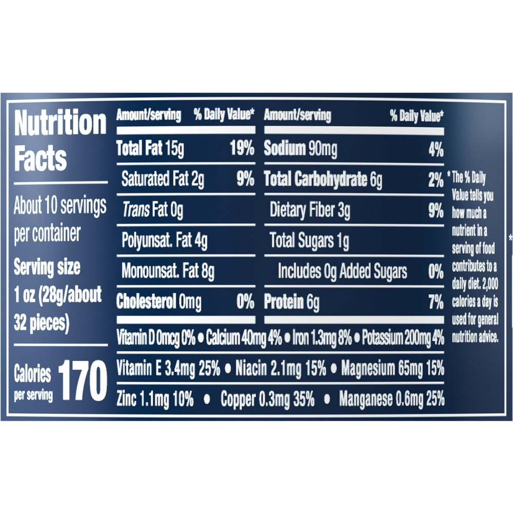 PLANTERS Salted Mixed Nuts, Party Snacks, Plant-Based Protein 10.3oz (3 Pack)